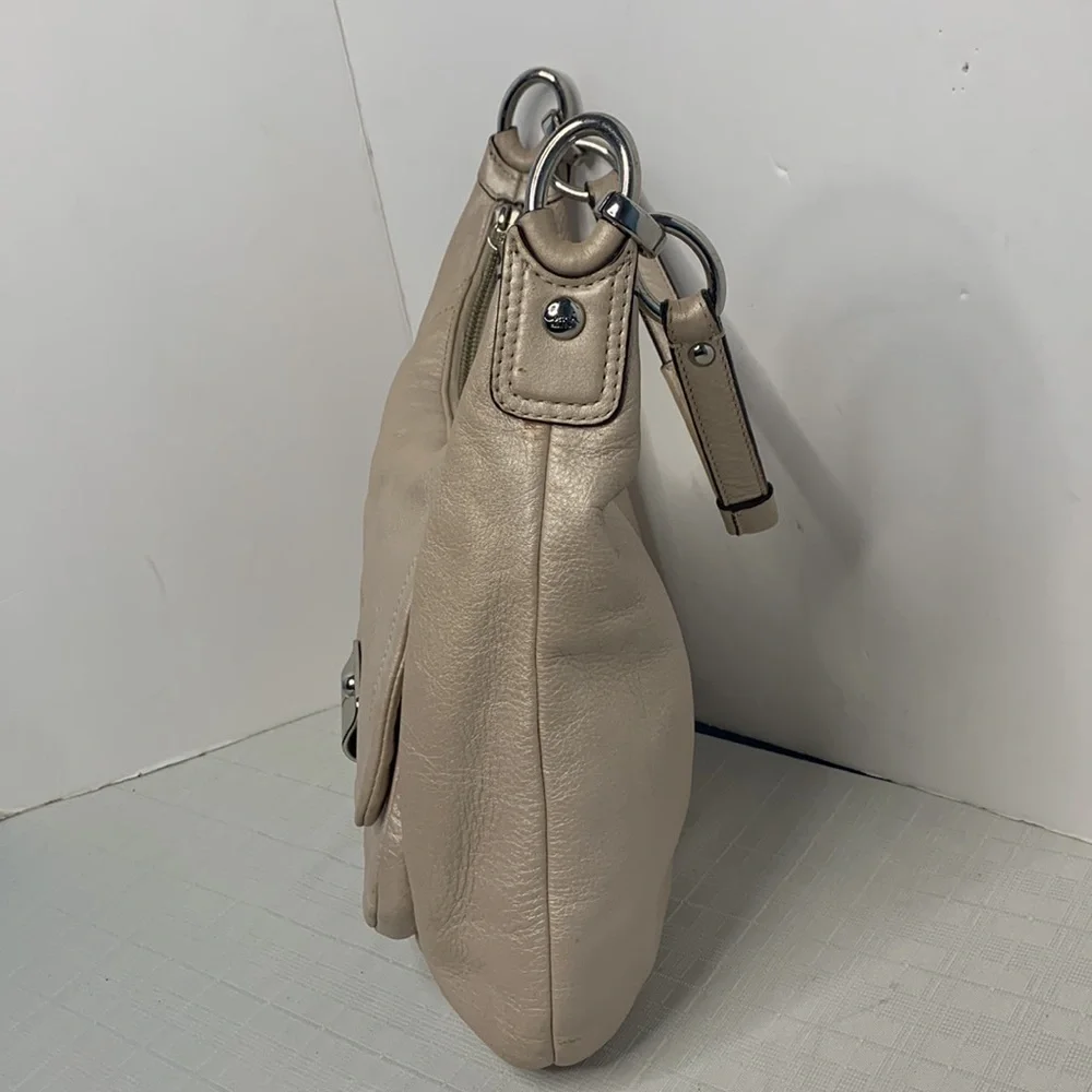 KRISTIN LEATHER HOBO (COACH F22306)